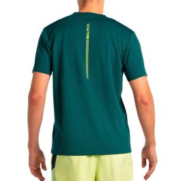 Camiseta de Manga Corta Hombre Bullpadel Ladra 053 Azul Pádel 42-43