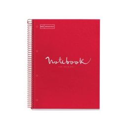 Bloc Miquelrius Emotions Notebook 5 Micro.Tapa Extra A5 120H 90G Cuadric.5X5 Rojo 5 unidades Precio: 26.79000016. SKU: B14AQCLKBX