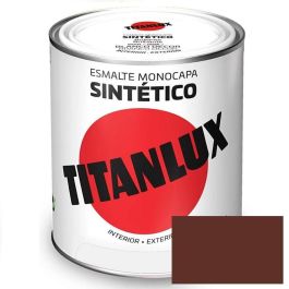 TITAN 517 Esmalte Sintético Industrial Pardo 750 ml de Alta Calidad Secado Rápido para Acero, Metal, Rodillo y Pistola Precio: 20.9500005. SKU: B149SPARJE