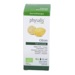 PHYSALIS Esencia de Limón Orgánica 30ml - Aceite Esencial Bio Prensado en Frío (Citrus limonum) Para Difusión o Uso Tópico y Oral Precio: 13.4999997. SKU: B16QMET5FP