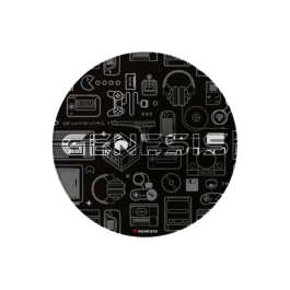 GENESIS Tellur 300 Gear Alfombra para silla Antideslizante de Poliéster Negra, Gris y Blanca de 1000 mm Precio: 18.79000046. SKU: B1KMAQNWXG