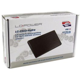 LC-Power LC-25U3-Hydra Caja Disco Duro 2.5" SATA USB 3.2 Gen 1 Negro