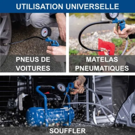 Scheppach Compresor Inalámbrico con Kit de Inicio 2 Ah + Batería 2 Ah C-ACT160/6-X - Set 2.5