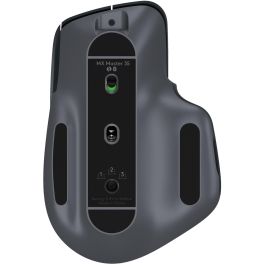 Logitech MX MASTER 3S Ratón Inalámbrico de Alto Rendimiento, 8000 DPI, Seguimiento sobre Cristal, Ergonómico, Bluetooth, Grafito