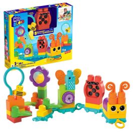 MEGA Bloks Hkn44 - Tren Oruga Juguete de Construcción con 30 Bloques Sensoriales para Bebés +12 Meses Precio: 26.79000016. SKU: S7186654