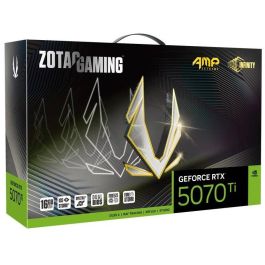 Zotac GAMING GeForce RTX 5070 Ti AMP Extreme INFINITY NVIDIA 16GB GDDR7 2512MHz PCI Express 5.0 Refrigeración Activa 3 Ventiladores