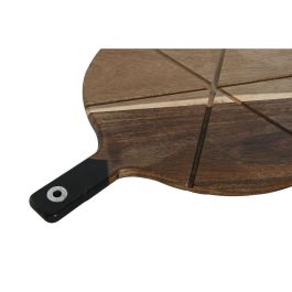 DKD Home Decor Tabla Cortar Basicos Acacia Inox Natural 40 x 1.5 x 30 cm Set de 3