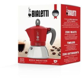 Cafetera italiana - BIALETTI - NEW MOKA INDUCCIÓN - 6 tazas - 0,28 L - Roja Precio: 61.8899996. SKU: B1KLDVBVJ6