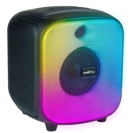 Altavoz Bluetooth - BIGBEN - Formato cubo - 200W, Efectos de luz, USB, Micro-SD, Batería Li-on USB-C