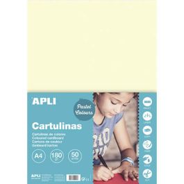 Cartulina apli 170 grs. a4 50 hojas marfil (14230)