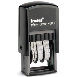 Sello trodat fechador entintaje automático 3,8 mm. (4810)