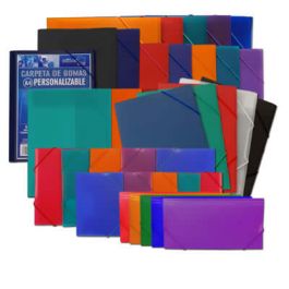 Carpeta o. box con goma supra recibos col. surt. (50815) Carpeta o. box con goma supra recibos col. surt. (50815)