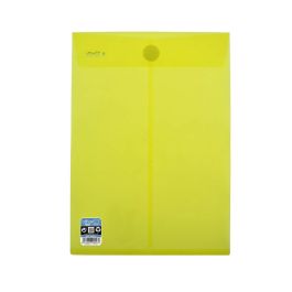Bolsa o. box cierre superior v-lock 230x325 mm. amarillo (90053)