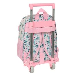 Safta Mochila 609 con carro 705 Minnie Mouse Minty 340x280x100 mm