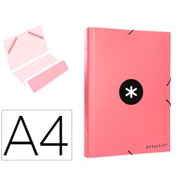 Carpeta Antartik Clasificadora A4 12 Departamentos Goma Carton Forrado Color Coral Precio: 7.9739000121. SKU: B17FYP8E66