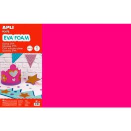 Apli Goma Eva 40x60 cm Grosor 2 mm Fucsia Pack 5 Ud Precio: 4.49999968. SKU: B1E5QAAQHS