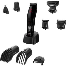 GRUNDIG CORTAPELO RECARGABLE PARA BARBA CON DISPLAY DE CARGA - USO WET & DRY - INCLUYE ACCESORIOS