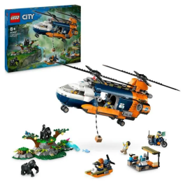 LEGO 60437 Helicóptero del Explorador de la Selva al Campamento Base, Juguete de Construcción para Niños y Niñas de 8 Años Precio: 103.7900006. SKU: B15CA3YYWZ