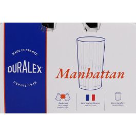 Duralex Set de 6 Vasos Transparentes 30.5 cl Manhattan (8 Cajas)