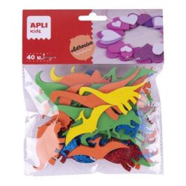 Goma Eva Apli Formas Adhesivas Dinosaurios Surtido Bolsa De 40 (Set de 5) Precio: 18.49999976. SKU: B1ECAE3XDB