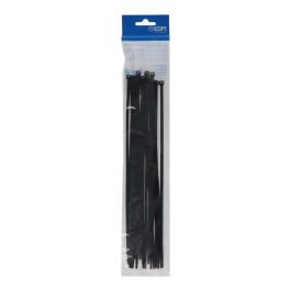 Edm Bridas negras de nylon alta calidad 4,8 x 300 mm, bolsa de 25 unidades Precio: 2.50000036. SKU: S7916795