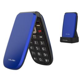 Volfen Telefono Movil Astro Flip 4 gr Pantalla XXL Tipo Choncha Azul Volfen Telefono Movil Astro Flip 4 gr Pantalla XXL Tipo Choncha Azul