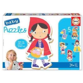 Educa Puzzle Baby Erase una vez (Cuentos Populares) Contiene 5 Puzzles para Niños de 2 a 4 Años