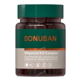 BONUSAN Vitamina K2 100mcg K2VITAL Plus con Vitamina D3 400UI para Huesos y Coagulación, 60 Comprimidos Precio: 35.4999997. SKU: B1FMQ3J6EG