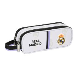 Portatodo Doble Real Madrid C.F. Negro Blanco (21 x 8 x 6 cm) Precio: 9.98999958. SKU: B19DCT5KSA