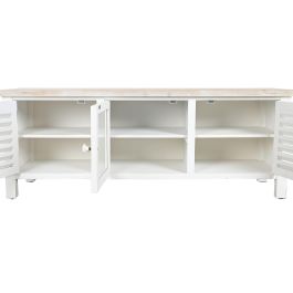 Mueble de TV DKD Home Decor Abeto Blanco Madera MDF 120 x 40 x 45 cm