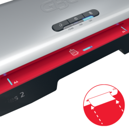 GBC 250 Plastificadora de Oficina DIN A4 Apagado Automático 2 Rodillos Hasta 125 Micras Calentamiento Rápido 1 Minuto