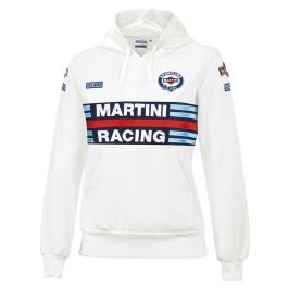 Sudadera con Capucha Mujer Sparco Martini Racing Blanco Precio: 95.5000002. SKU: S37116055