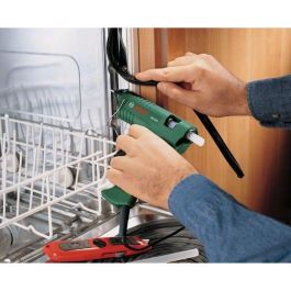 Bosch PKP 18 E Pistola de pegamento termofusible con regulación electrónica, dosificación precisa, 20 g/min, antigoteo y boquilla extra larga para barras Ø 11mm