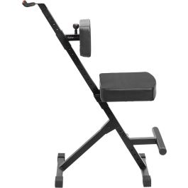 FRAMEWORKS Taburete Deluxe Ajustable Con Soporte Para Guitarra