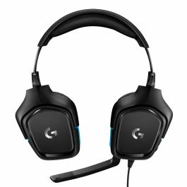 Auriculares con Micrófono Gaming Logitech 981-000770 Azul Negro