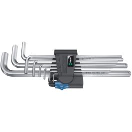 Wera 950L/9 Hex-Plus HF 1 Juego de llaves angulares, 9 piezas, tamaños 1.5-10mm, acabado cromo Precio: 36.49999969. SKU: B1EBCNBMQP