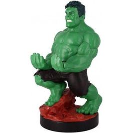 EXQUISITE GAMING Soporte Cable Guy Hulk Vengadores Marvel 21cm para mandos y smartphones (PS5, Xbox Series X/S, iPhone)