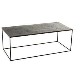 Mesa Centro Moderno DKD Home Decor Gris Negro 61 x 43 x 111.7 cm