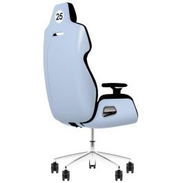 Thermaltake ARGENT E700 Silla Gaming Hydrangea Blue, Cuero/Aluminio, Respaldo/Asiento Negro/Azul, 150kg, 4D