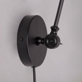 SKD-W1014 Aplique de Pared Le Havre Orientable y Ajustable E14 para Iluminación Interior Salón Dormitorio o Rincón de Lectura