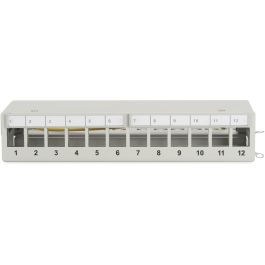 DIGITUS Patchpanel 1HE 12-Port Modular Desktop SOHO Gris