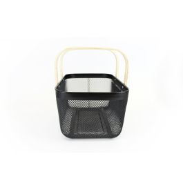 Cesta Organizadora Maison con Asa de Madera Doble - Confortime (6 Unidades) Cesta Organizadora Maison con Asa de Madera Doble - Confortime (6 Unidades)