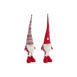 Figura Navidad Tradicional DKD Home Decor Rojo Blanco 11 x 73 x 14 cm (2 Unidades) Precio: 43.99000012. SKU: B1CNHZ9FHA