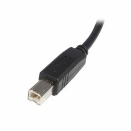 Cable USB A a USB B Startech USB2HAB3M Negro Precio: 7.88999981. SKU: S55056838