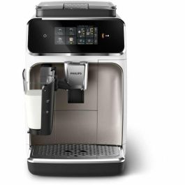 Philips EP2339/40 Serie 2300 Cafetera espresso automática con molinillo LatteGo Blanco Cromo