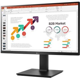 LG 24BP450Y-B - Monitor de 24" Full HD (1920x1080) IPS 5ms, 75Hz, FreeSync, Altura Ajustable, Pivote, HDMI, DisplayPort, VGA, Negro