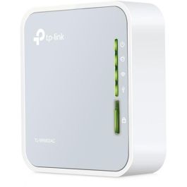 TP-Link TL-WR902AC Router de Viaje Wi-Fi AC750 Doble Banda 2.4/5GHz Portátil con USB 2.0 para Carga y Compartir Archivos