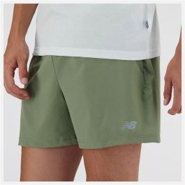 Pantalones Cortos Deportivos para Hombre New Balance Sport Essentials 5 Verde oscuro 7-8 Años