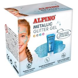 Alpino Gel Con Purpurina Metallic Glitter Caja 6 Unidades Azul Precio: 15.49999957. SKU: S8420845