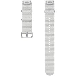 Samsung ET-SOL31. Banda Athleisure para Galaxy Watch 7 (M/L), de Nitrilo y Caucho, color Plata